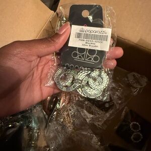 Paparazzi Silver and Red Ring